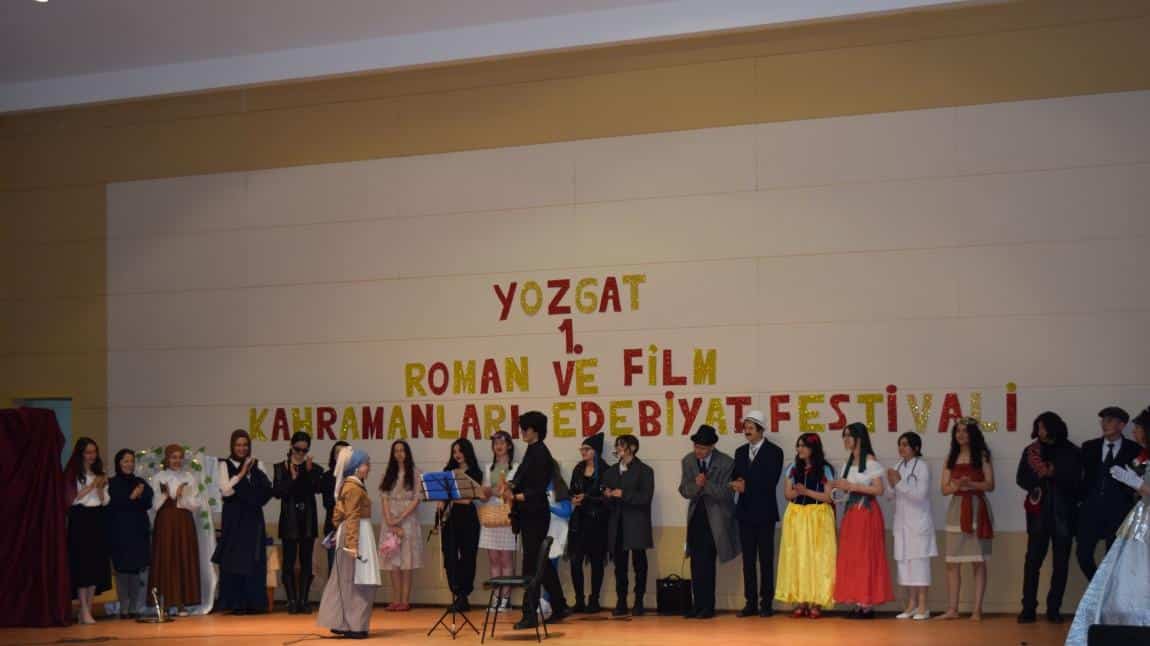 Yozgat Şehitler Fen Lisesi 1. Roman ve Film Kahramanları Edebiyat Festivali